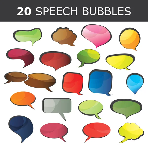 stock vector Speech bubble vectors