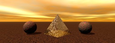 Piramitler ve topları