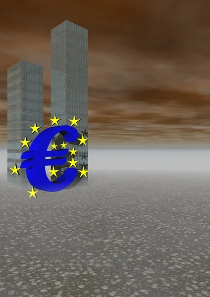 Euro crise — Stockfoto
