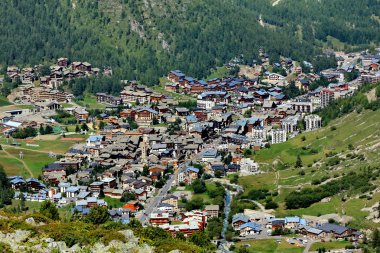 Val d'isere, France, mountain clipart