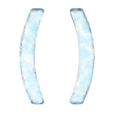 buzlanma alfabe işareti ()