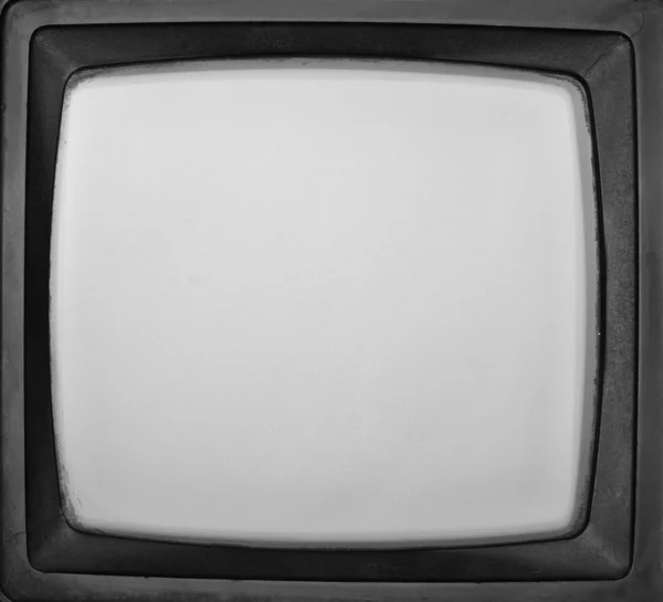 Vintage tv ekranında — Stok fotoğraf