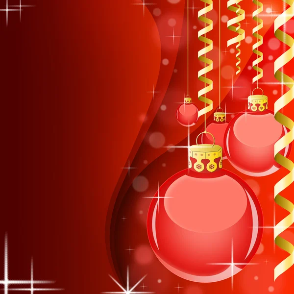 Abstract Christmas illustration — Stock Photo, Image