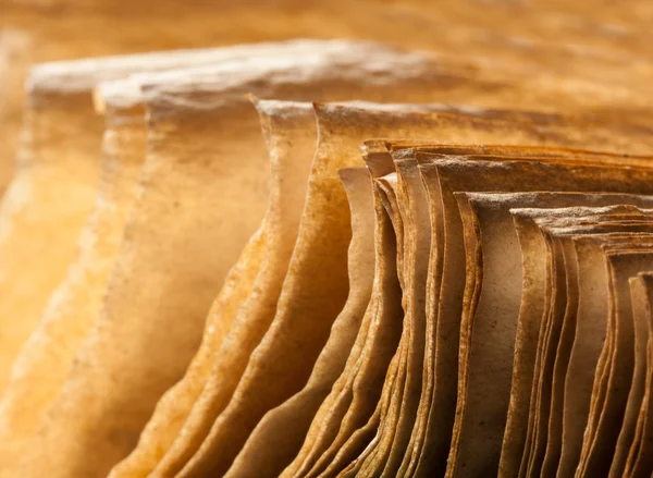 Pages of open ancient book — Stock Photo, Image