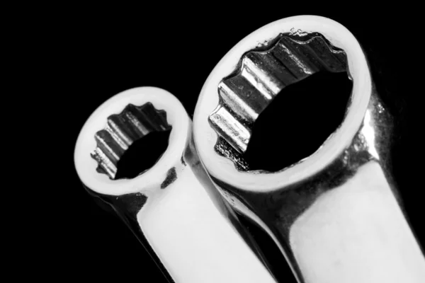 Chrome wrenches — Stock Photo, Image