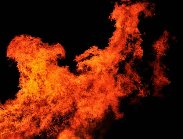 Grande fogo — Fotografia de Stock