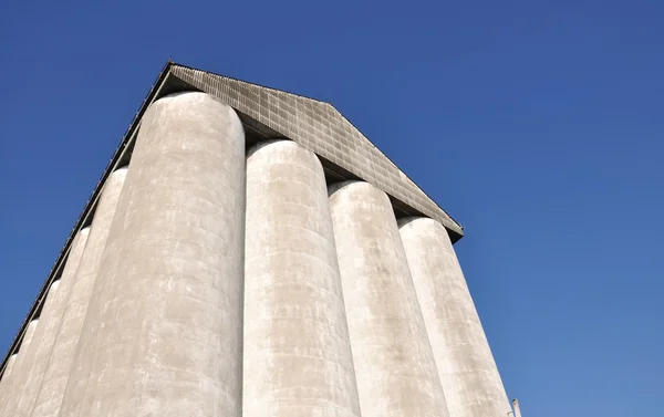 Mezőgazdasági silo — Stock Fotó