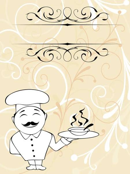 Menu Chef — Image vectorielle