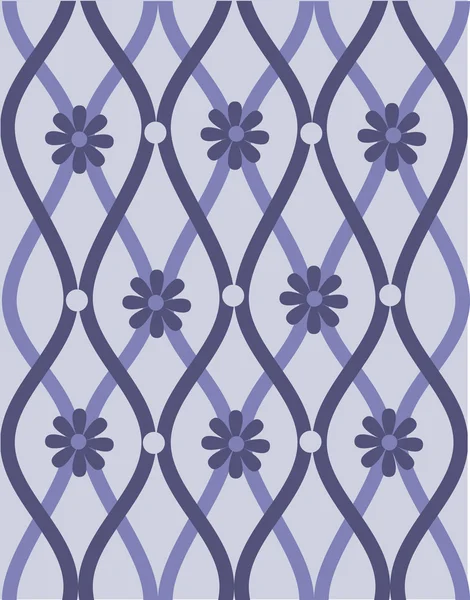 Lilac ornament — Stock Vector