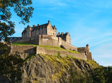 Edinburgh castle clipart