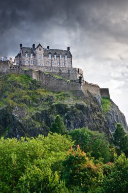 Edinburgh castle clipart