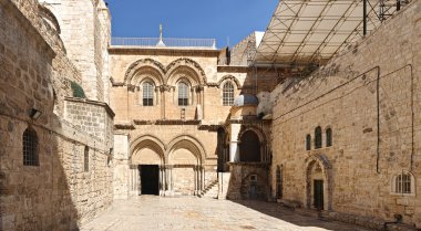 Church of the Holy Sepulchre in Jerusalem clipart