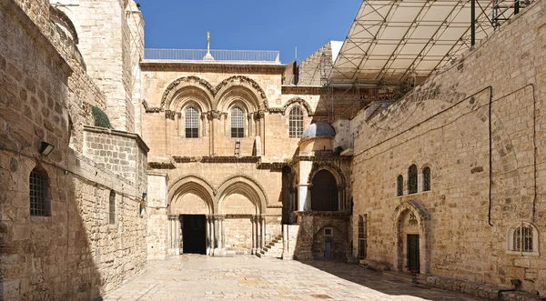 โบสถ์ของสุสานศักดิ์สิทธิ์ในเยรูซาเล็ม — ภาพถ่ายสต็อก