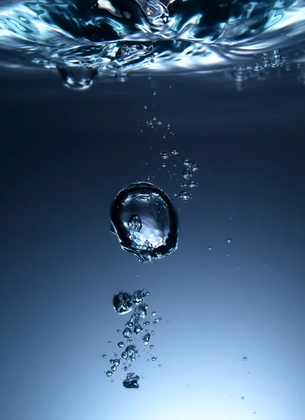 Sladká voda s bublinkami — Stock fotografie
