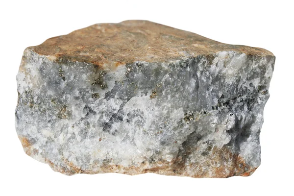 La muestra de mineral de oro sulfídico de cuarzo —  Fotos de Stock
