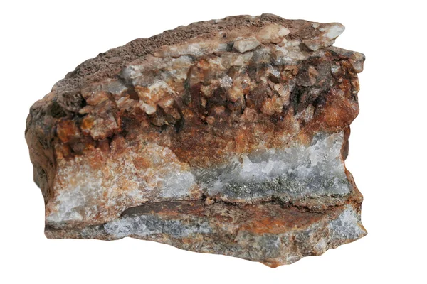 The sample of quartz sulphidic gold-bearing ore — Stock Photo, Image