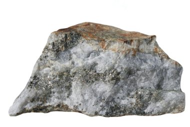 The sample of quartz sulphidic gold-bearing ore clipart