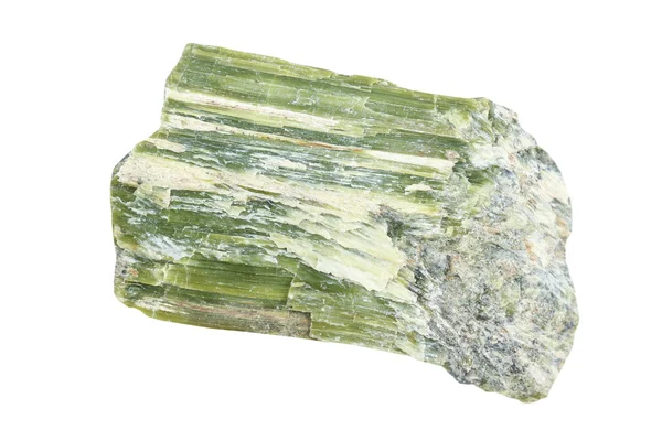 Kristallgrüner Aktinolith — Stockfoto