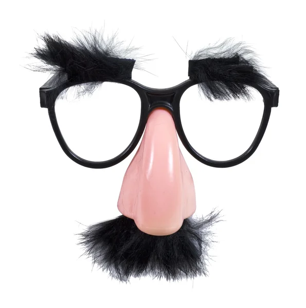 Óculos com bigode e sobrancelhas Imagens De Bancos De Imagens