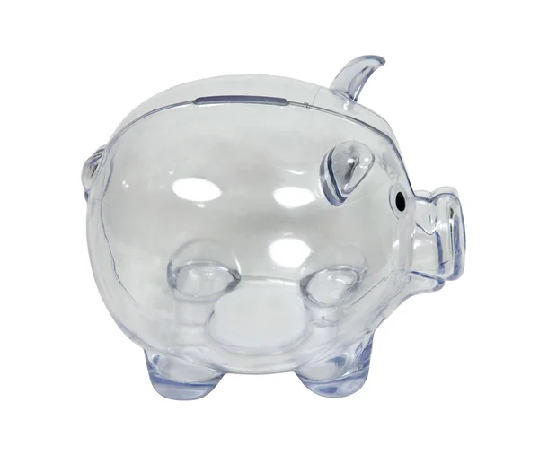 Piggy bank profiel — Stockfoto