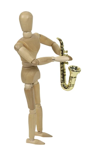 Вироби формовані саксофон — стокове фото
