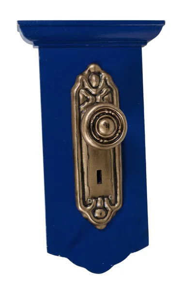 Botão de porta retro — Fotografia de Stock