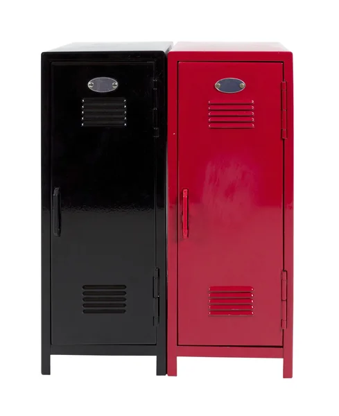 Red and Black Locker — Stock Photo, Image