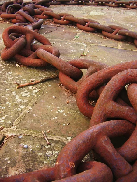A large boat chain — Stock Photo, Image