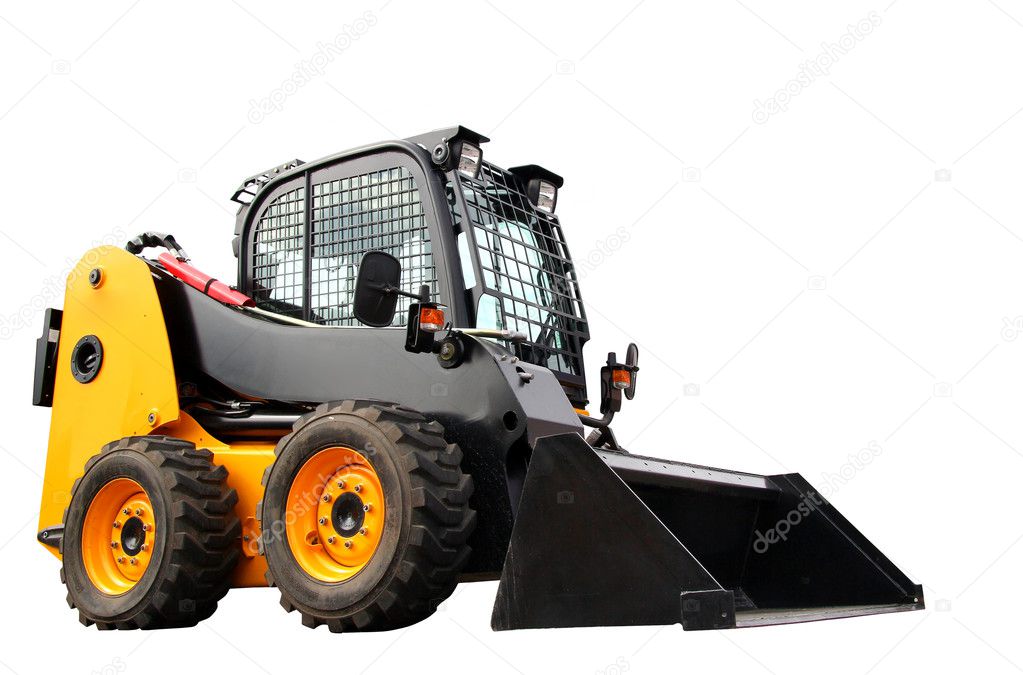 Skid steer loader Stock Photo by ©Artzzz 6815550