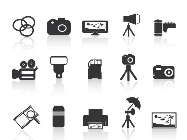 Photography element icon clipart