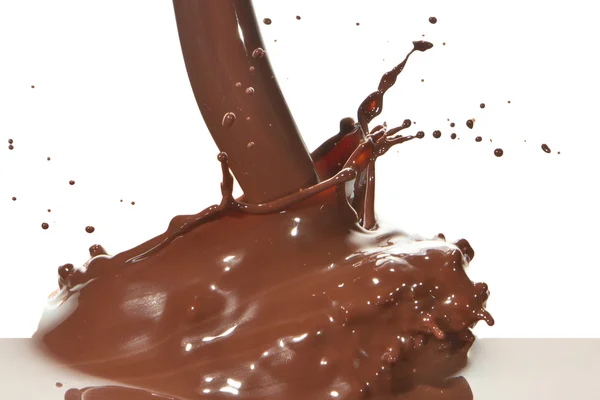 Hæld chokolade - Stock-foto