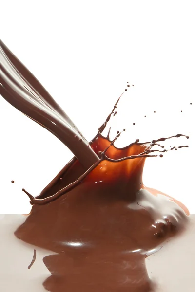 Hæld chokolade - Stock-foto