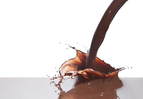 stock image Pouring chocolate