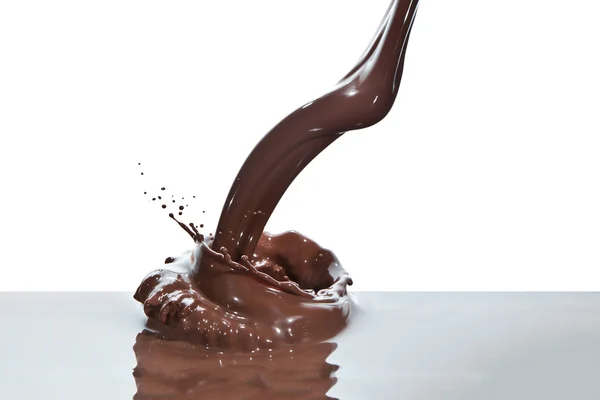 Odlewania czekolady — Zdjęcie stockowe
