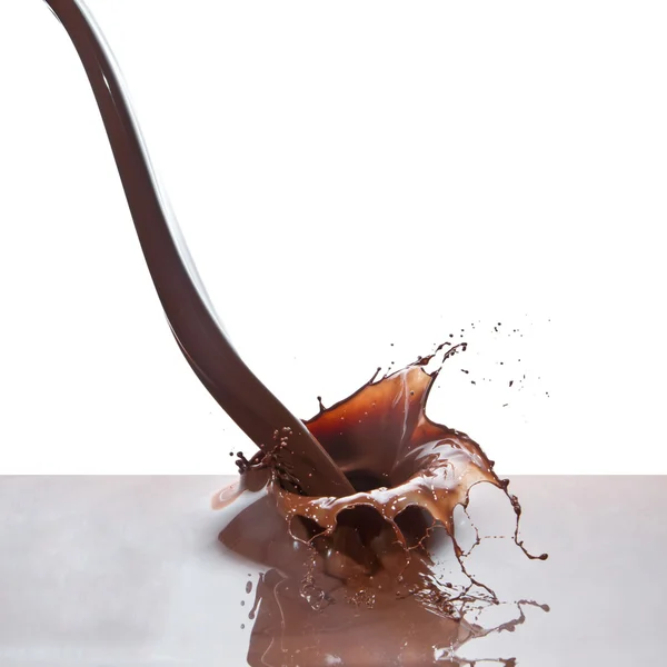 Versare il cioccolato — Foto Stock