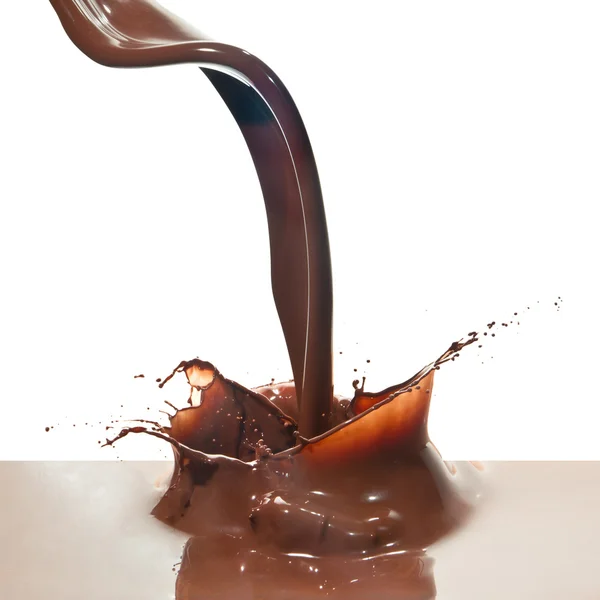 stock image Pouring chocolate