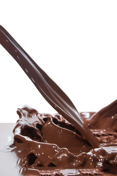 Hälla choklad — Stockfoto