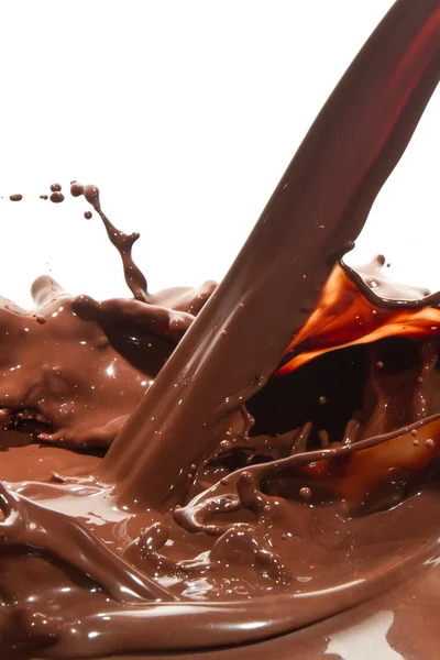 Hälla choklad — Stockfoto