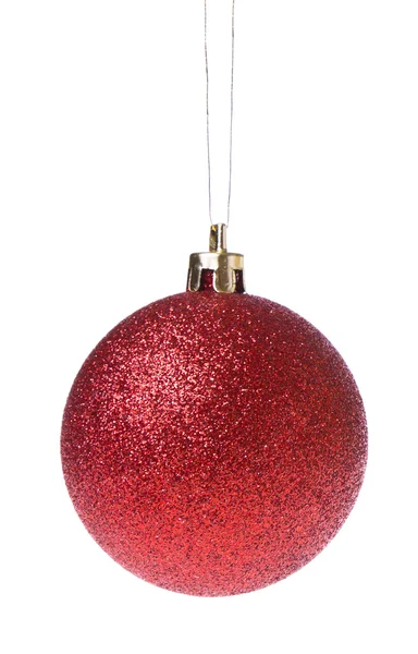 Christmas ball and star — Stock Photo, Image