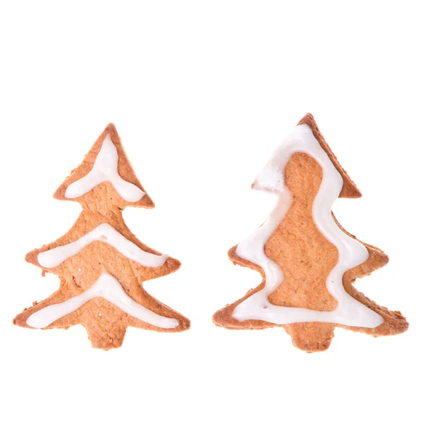 Zencefil Noel ağaçları — Stok fotoğraf