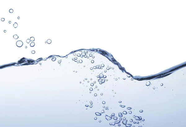 Abstract blue wave splash background — Stock Photo, Image