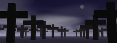 gece mezarlığı