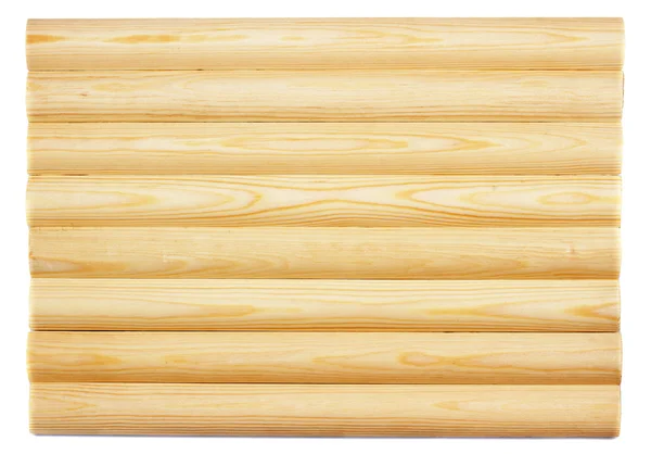 Tablero de madera aislado sobre fondo blanco —  Fotos de Stock