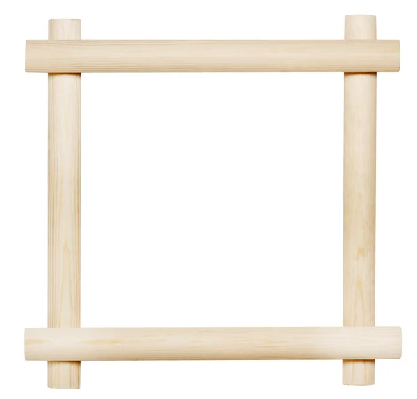 Dřevěná deska izolované na bílém pozadí — Stock fotografie