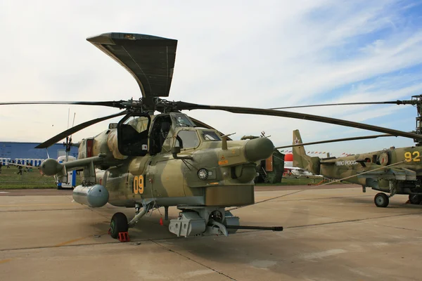 A Russian combat helicopter Mi-28 — Stock Photo, Image
