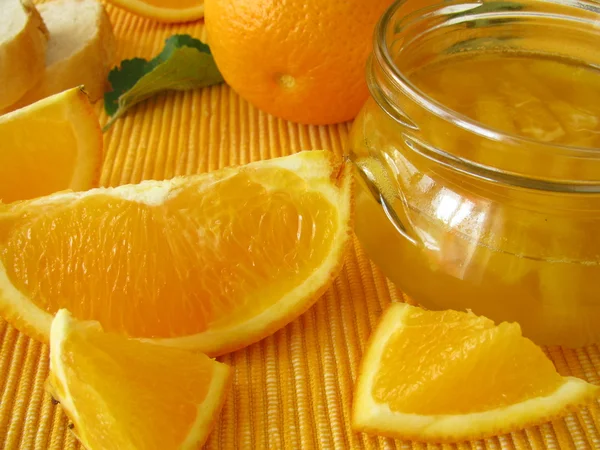 Orange marmalade — Stock Photo, Image