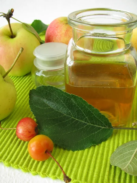 Apple cider azijn — Stockfoto