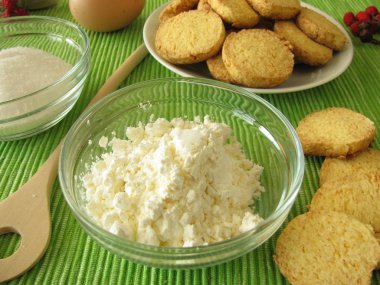 Gluten-free cookies from corn flour clipart