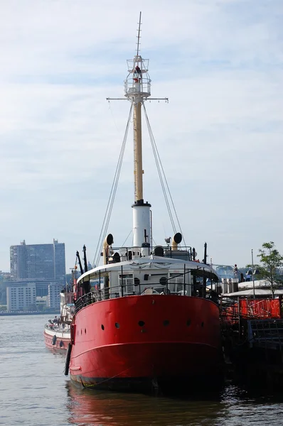 Docked ship