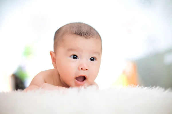 stock image Portait of cute baby